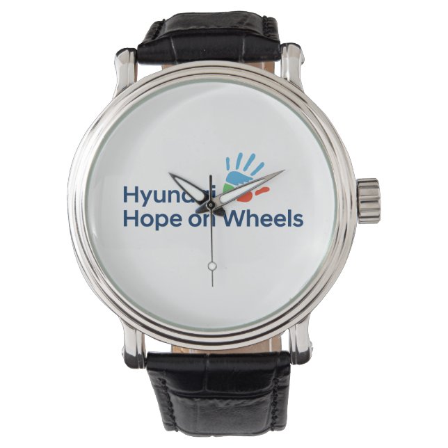 Hope On Wheels Logo T-Shirt Watch (Front)