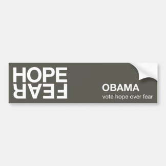 Hope Over Fear bumper sticker