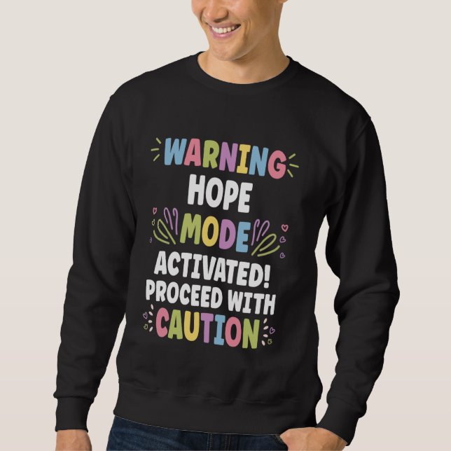 HOPE Personalised Name Funny Cute Custom HOPE Name Sweatshirt (Front)