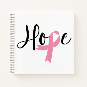 Hope Pink Ribbon Breast Cancer Awareness Journal