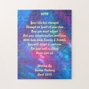 "Hope" poem - Puzzle