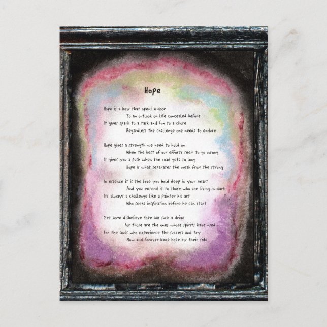 Hope Postcard (Front)