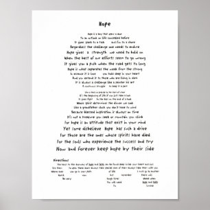 Hope Poster