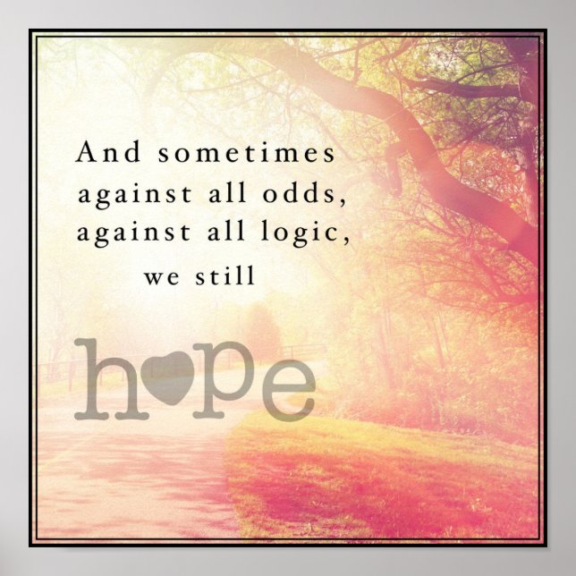Hope Poster (Front)