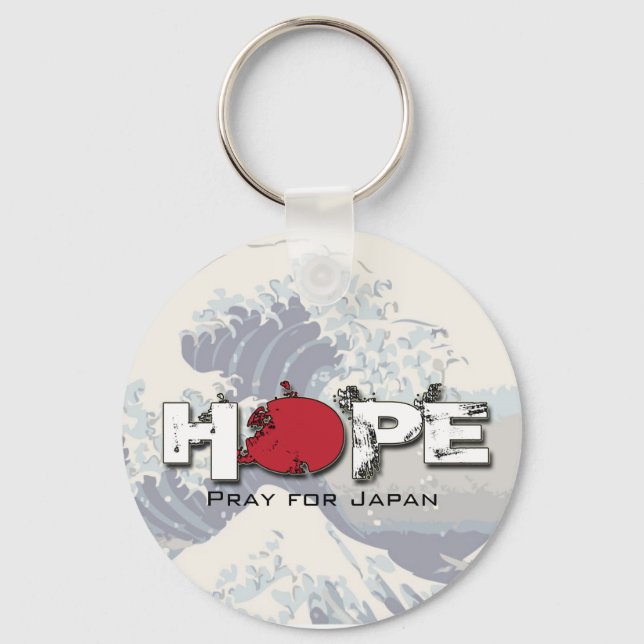 HOPE - Pray for Japan Key Chains (Front)