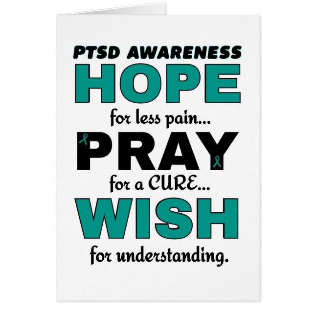 Hope Pray Wish...PTSD (Front)
