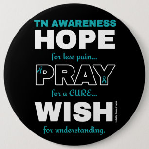 Hope Pray Wish...TN Pinback Button