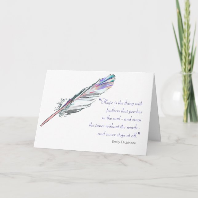Hope Quote Card (Front)