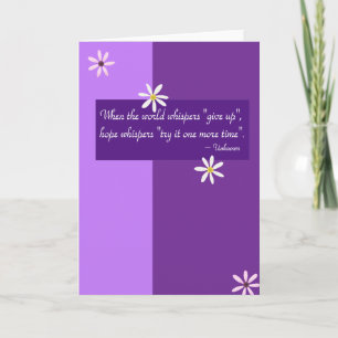 Hope Quote - Greeting Card