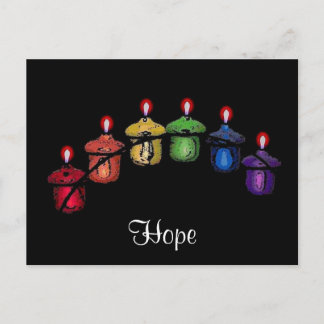 Hope Rainbow Postcard
