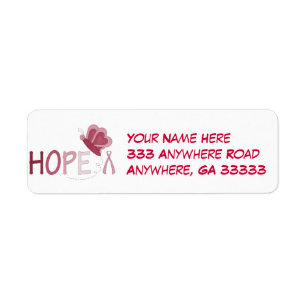 Hope return address labels