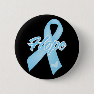 Hope Ribbon - Prostate Cancer 6 Cm Round Badge