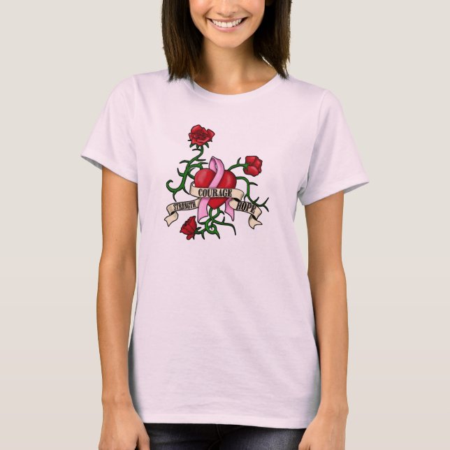 HOPE ROSES T-Shirt (Front)