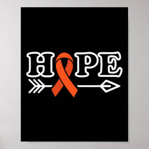Hope RSD CRPS Complex Regional Pain Syndrome Aware Poster