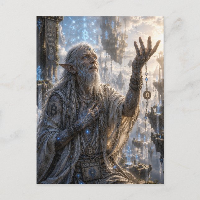 Hope / Sky Priestess / Floating Ruins Postcard (Front)
