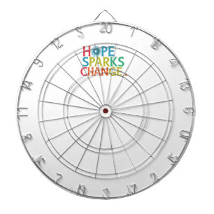 Hope Sparks Change Dartboard