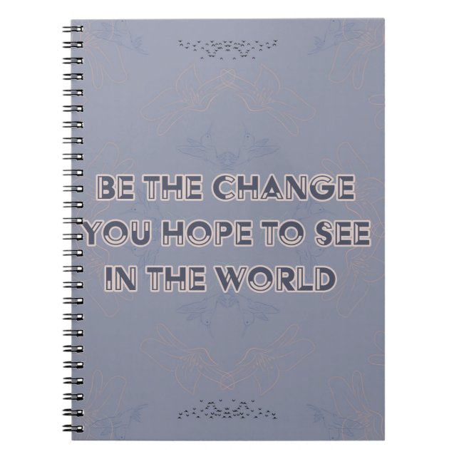 Hope Spiral Photo Notebook (Front)