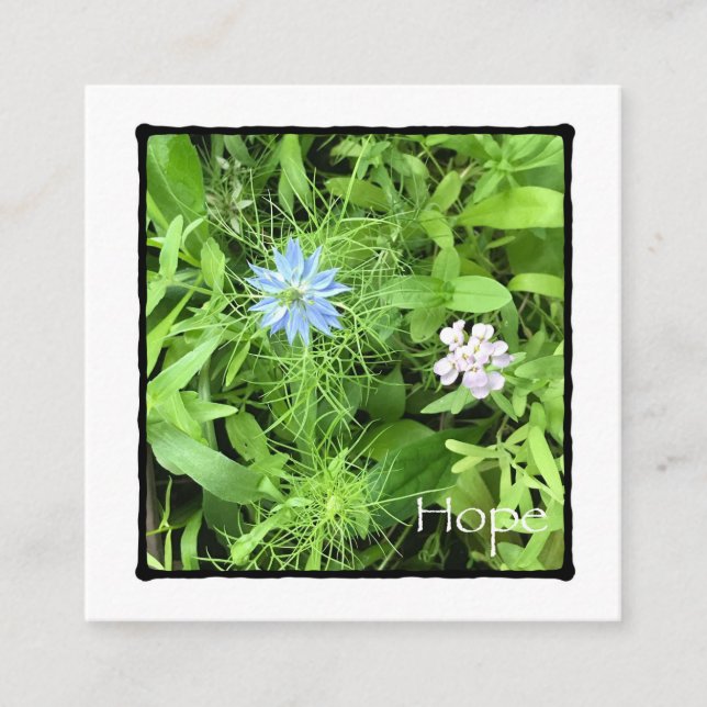 Hope  square business card (Front)