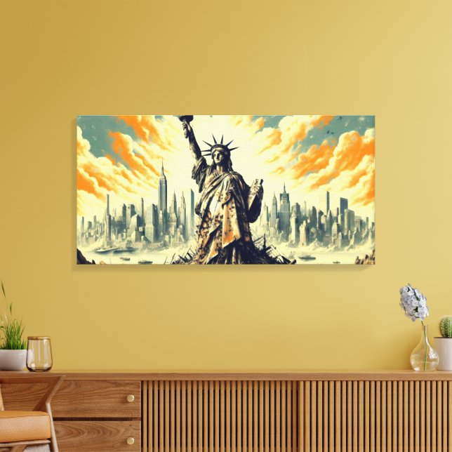 HOPE STANDS 6 CANVAS PRINT (Insitu(LivingRoom))