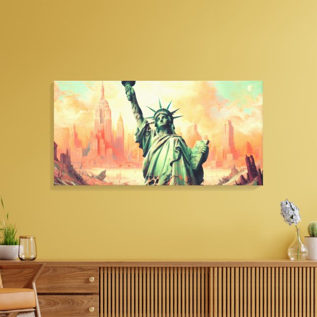 HOPE STANDS 7 CANVAS PRINT (Insitu(LivingRoom))