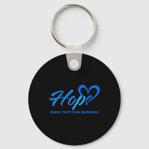 Hope Stop Human Trafficking Awareness Anti Modern Key Ring