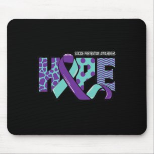 Hope Suicide Prevention Awareness Mental Health Me Mouse Mat