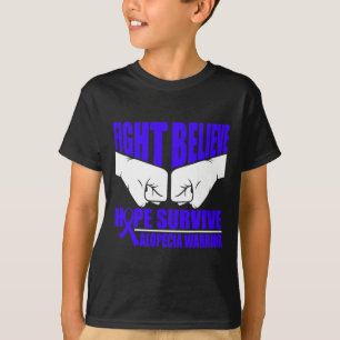 Hope Survive Alopecia Warrior T-Shirt