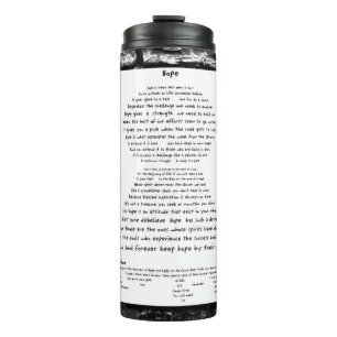 Hope Thermal Tumbler