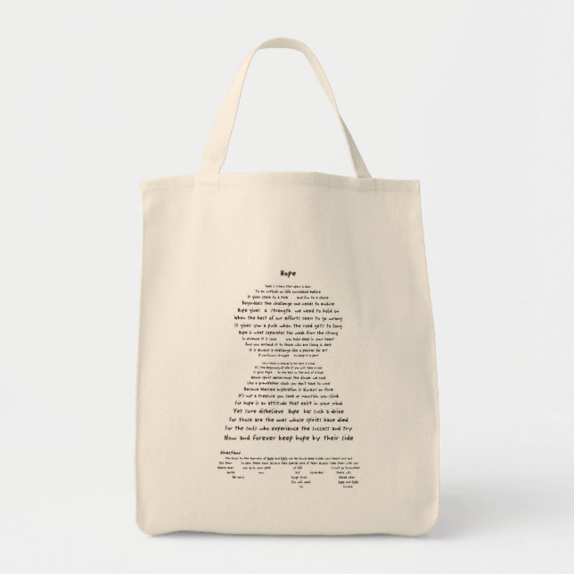Hope Tote Bag (Front)