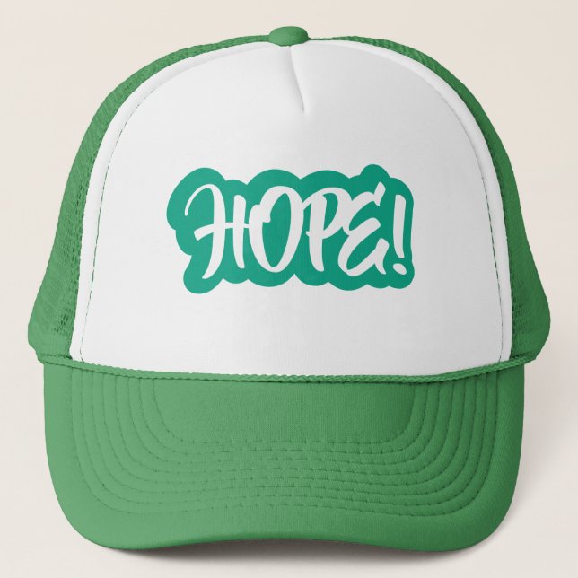 hope! trucker hat (Front)
