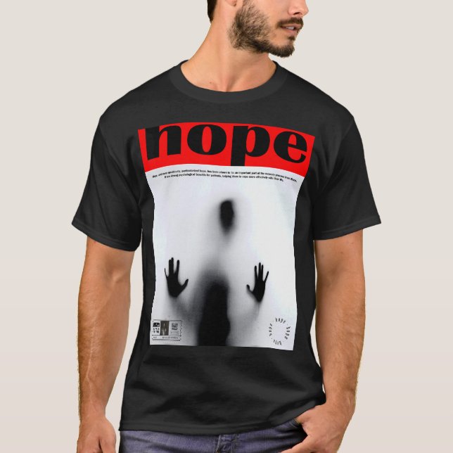 Hope Vintage Poster Graphic T-Shirt (Front)
