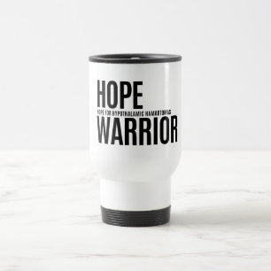 Hope Warrior - Travel Mug (White)