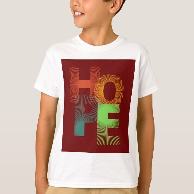 "Hope: Wear Your Strength" T-Shirt (Front)