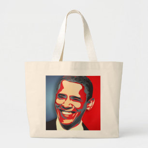 Hope Won - Barack Obama Large Tote Bag