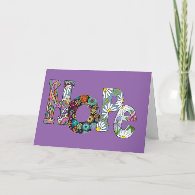 Hope you feel better soon card (Front)