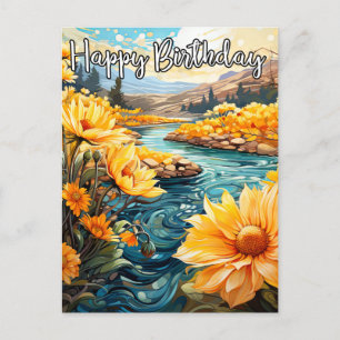 Hope You Have A Delightful Birthday Postcard