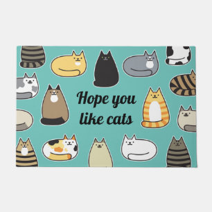 Hope You Like Cats Doormat
