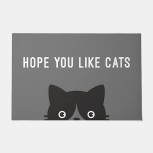 Hope You Like Cats Doormat