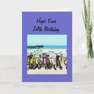 HOPE YOUR "14th" BIRTHDAY IS MEMORABLE! Card