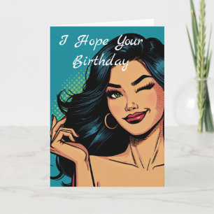 Hope Your Birthday is as Amazing as Me   Funny  Card