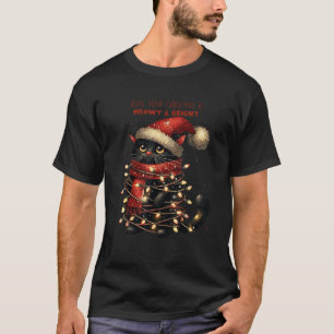 Hope Your Christmas Is Meowy and Bright Christmas  T-Shirt