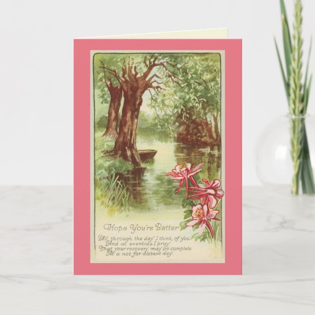 Hope You're Better Card (Front)