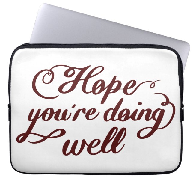 ​Hope You're Doing Well iPad Case (Front)