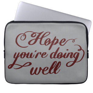 Hope You're Doing Well iPad Case