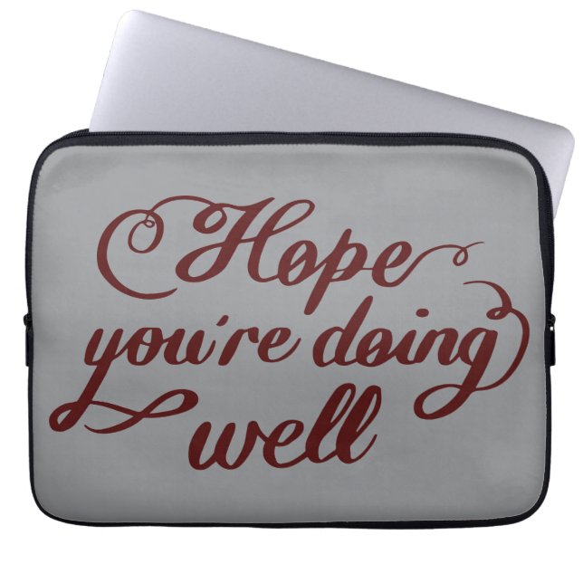 ​Hope You're Doing Well iPad Case (Front)
