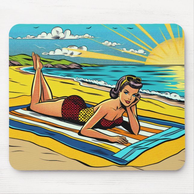 Hope You're Having a Great Summer Mouse Mat (Front)