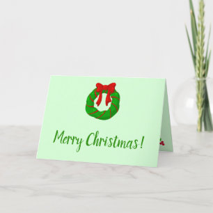 Hopeful And Sweet Christmas Card