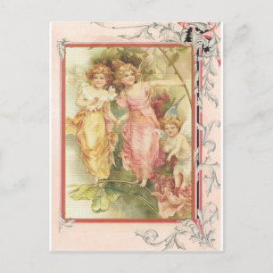 Hopeful - Angels & Flowers Postcard