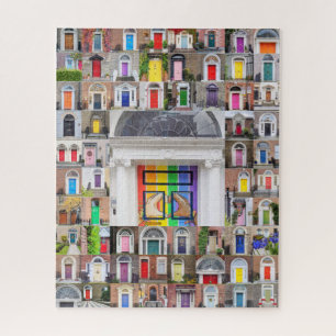Hopeful Doors of Dublin Jigsaw Puzzle