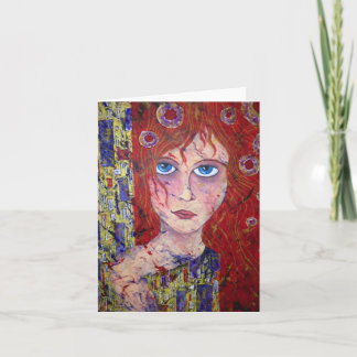 HOPEFUL MAIDEN notecard